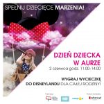 Konkurs AURA Centrum Olsztyna - Wygraj wycieczkę do Disneylandu